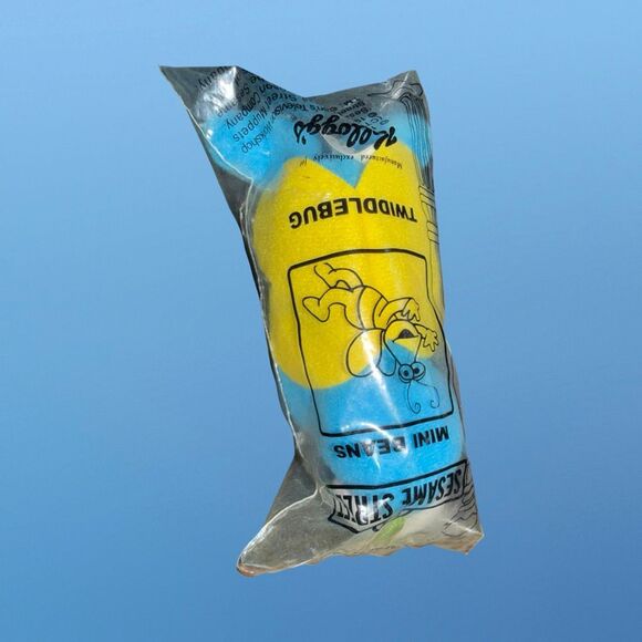 Vintage Sesame Steet Mini Beans Kelloggs Guy Smilie Elmo Tweedlebug Plush A30 - Picture 6 of 7